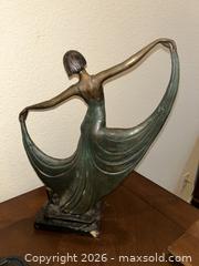 MaxSold Auction: Art Deco Dancer Sculpture - Campbell (California, USA) PARTNER MANAGED Downsizing Online Auction - Roundtree Drive