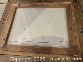 MaxSold Auction: Framed Oil Painting by E.Barton - Campbell (California, USA) PARTNER MANAGED Downsizing Online Auction - Roundtree Drive