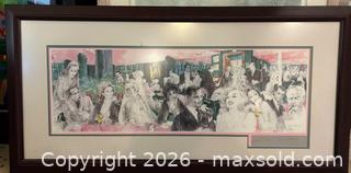 MaxSold Auction: LeRoy Nieman "Polo Lounge" Signed Lithograph - Campbell (California, USA) PARTNER MANAGED Downsizing Online Auction - Roundtree Drive