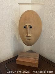 MaxSold Auction: MCM David Gil Mask Sculpture - Campbell (California, USA) PARTNER MANAGED Downsizing Online Auction - Roundtree Drive
