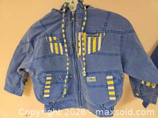 MaxSold Auction: 80’s new old stock vintage 1980s kids' denim jackets, - Toronto (Ontario, Canada) SELLER MANAGED Reseller Online Auction - Dartmoor Drive