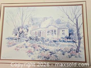 MaxSold Auction: Pair of wall frames pictures  - Toronto (Ontario, Canada) SELLER MANAGED Reseller Online Auction - Dartmoor Drive