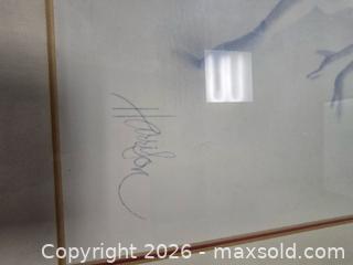 MaxSold Auction: Pair of wall frames pictures  - Toronto (Ontario, Canada) SELLER MANAGED Reseller Online Auction - Dartmoor Drive