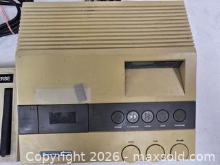 MaxSold Auction: vintage Harris Lanier P-128 microcassette dictation and transcription machine - Toronto (Ontario, Canada) SELLER MANAGED Reseller Online Auction - Dartmoor Drive