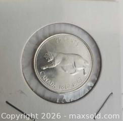 MaxSold Auction: 1967 CANADA Silver 25 Cents Coin - Mississauga (Ontario, Canada) SELLER MANAGED Downsizing Online Auction - Golden Orchard Drive (CONDO)