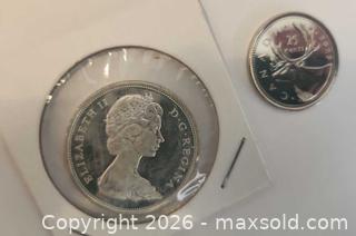MaxSold Auction: 1967 CANADA Vintage Silver 50 Cents Coin - Mississauga (Ontario, Canada) SELLER MANAGED Downsizing Online Auction - Golden Orchard Drive (CONDO)