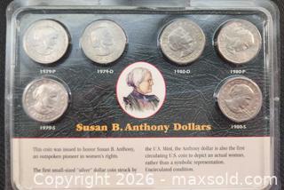 MaxSold Auction: 1979-80 All-Mint Susan B Anthony Dollars Set - Mississauga (Ontario, Canada) SELLER MANAGED Downsizing Online Auction - Golden Orchard Drive (CONDO)
