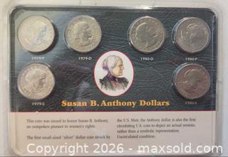 MaxSold Auction: 1979-80 All-Mint Susan B Anthony Dollars Set - Mississauga (Ontario, Canada) SELLER MANAGED Downsizing Online Auction - Golden Orchard Drive (CONDO)