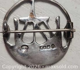 MaxSold Auction: Antique Vintage Viking Boat Brooch Sterling Silver - Mississauga (Ontario, Canada) SELLER MANAGED Downsizing Online Auction - Golden Orchard Drive (CONDO)
