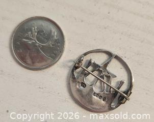 MaxSold Auction: Antique Vintage Viking Boat Brooch Sterling Silver - Mississauga (Ontario, Canada) SELLER MANAGED Downsizing Online Auction - Golden Orchard Drive (CONDO)