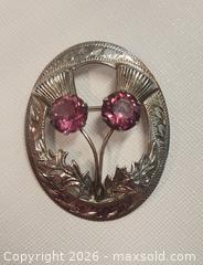 MaxSold Auction: Antique WBS Ward Bros Scottish SILVER pin - Mississauga (Ontario, Canada) SELLER MANAGED Downsizing Online Auction - Golden Orchard Drive (CONDO)