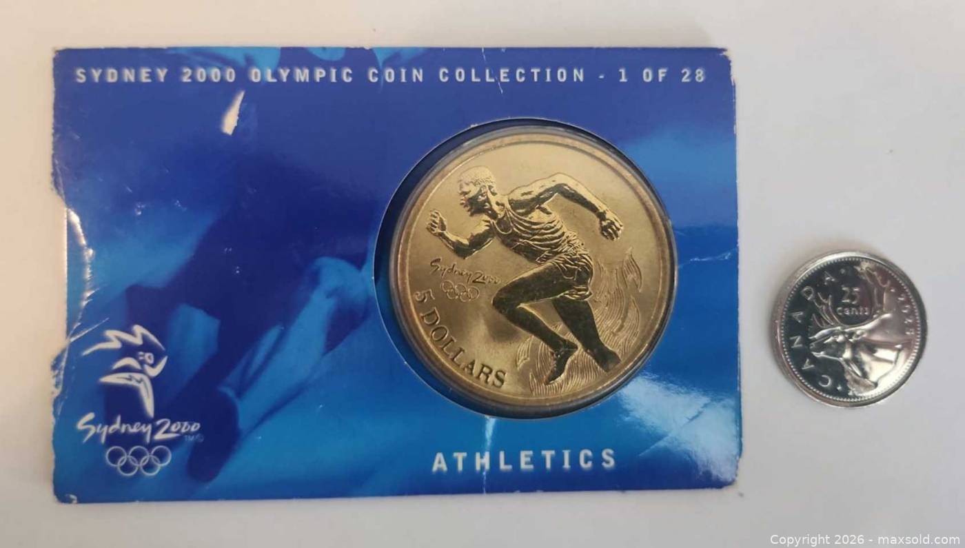 2000 Sydney Olympics $5 Athletics coin | Maxsold