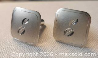 MaxSold Auction: vintage-style square sterling silver cufflinks - Mississauga (Ontario, Canada) SELLER MANAGED Downsizing Online Auction - Golden Orchard Drive (CONDO)