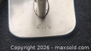 MaxSold Auction: vintage-style square sterling silver cufflinks - Mississauga (Ontario, Canada) SELLER MANAGED Downsizing Online Auction - Golden Orchard Drive (CONDO)