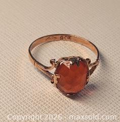 MaxSold Auction: Vintage Gold ring with gemstone - Mississauga (Ontario, Canada) SELLER MANAGED Downsizing Online Auction - Golden Orchard Drive (CONDO)