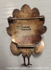 MaxSold Auction: Vintage "Siam Sterling" peacock brooch, - Mississauga (Ontario, Canada) SELLER MANAGED Downsizing Online Auction - Golden Orchard Drive (CONDO)