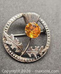 MaxSold Auction: Vintage Silver Brooch - Mississauga (Ontario, Canada) SELLER MANAGED Downsizing Online Auction - Golden Orchard Drive (CONDO)