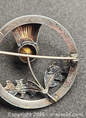 MaxSold Auction: Vintage Silver Brooch - Mississauga (Ontario, Canada) SELLER MANAGED Downsizing Online Auction - Golden Orchard Drive (CONDO)