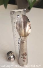 MaxSold Auction: vintage silver  "Cardinale" vase and salt shaker - Mississauga (Ontario, Canada) SELLER MANAGED Downsizing Online Auction - Golden Orchard Drive (CONDO)