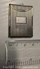 MaxSold Auction: Vintage Sterling Silver Envelope Locket - Mississauga (Ontario, Canada) SELLER MANAGED Downsizing Online Auction - Golden Orchard Drive (CONDO)