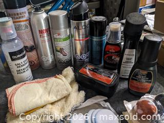 MaxSold Auction: Huge Lot of Shoe Cleaning Kit / Accessories - Langley (British Columbia, Canada) SELLER MANAGED Downsizing Online Auction - Southridge Crescent Langley