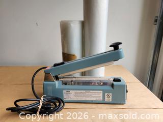 MaxSold Auction: ULINE Impulse Sealer with Cutter   - Langley (British Columbia, Canada) SELLER MANAGED Downsizing Online Auction - Southridge Crescent Langley