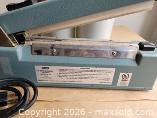 MaxSold Auction: ULINE Impulse Sealer with Cutter   - Langley (British Columbia, Canada) SELLER MANAGED Downsizing Online Auction - Southridge Crescent Langley