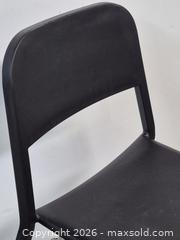 MaxSold Auction: A Solid Black Metal Chair - Oshawa (Ontario, Canada) SELLER MANAGED Commercial Liquidation Online Auction - Bond Street West