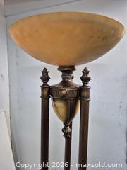 MaxSold Auction: An Antique Corinth Torchiere Lamp - Oshawa (Ontario, Canada) SELLER MANAGED Commercial Liquidation Online Auction - Bond Street West