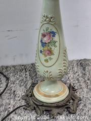 MaxSold Auction: Antique French Opaline Porcelain Lamp - Oshawa (Ontario, Canada) SELLER MANAGED Commercial Liquidation Online Auction - Bond Street West