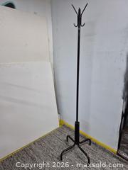 MaxSold Auction: Black Metal Freestanding Coat Rack - Oshawa (Ontario, Canada) SELLER MANAGED Commercial Liquidation Online Auction - Bond Street West
