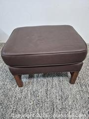 MaxSold Auction: Brown Original Leather Ottoman - Oshawa (Ontario, Canada) SELLER MANAGED Commercial Liquidation Online Auction - Bond Street West