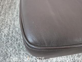 MaxSold Auction: Brown Original Leather Ottoman - Oshawa (Ontario, Canada) SELLER MANAGED Commercial Liquidation Online Auction - Bond Street West