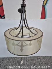 MaxSold Auction: Fredrick Ramond Mime 3-Light Pendant Chandelier - Oshawa (Ontario, Canada) SELLER MANAGED Commercial Liquidation Online Auction - Bond Street West