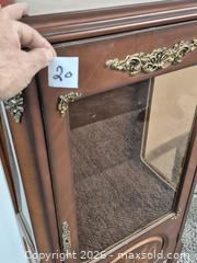 MaxSold Auction: French Louis XV-Style Vitrine Display Cabinet - Oshawa (Ontario, Canada) SELLER MANAGED Commercial Liquidation Online Auction - Bond Street West
