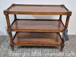 MaxSold Auction: Mid 19th Century Style Mahogany Three Tier Buffet Server - Oshawa (Ontario, Canada) SELLER MANAGED Commercial Liquidation Online Auction - Bond Street West