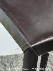 MaxSold Auction: Modern Living Leather Barstool  - Oshawa (Ontario, Canada) SELLER MANAGED Commercial Liquidation Online Auction - Bond Street West