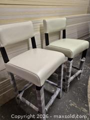 MaxSold Auction: Pair of Mobital Pina Counter Stools - Oshawa (Ontario, Canada) SELLER MANAGED Commercial Liquidation Online Auction - Bond Street West