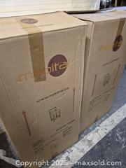 MaxSold Auction: Pair of Mobital Pina Counter Stools - Oshawa (Ontario, Canada) SELLER MANAGED Commercial Liquidation Online Auction - Bond Street West