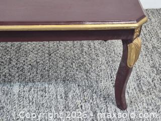 MaxSold Auction: Rectangular Wood Coffee Table - Oshawa (Ontario, Canada) SELLER MANAGED Commercial Liquidation Online Auction - Bond Street West
