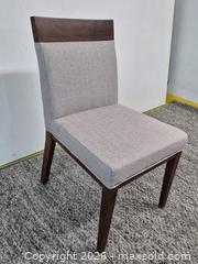 MaxSold Auction: Simpli Home Upton Accent Chair - Oshawa (Ontario, Canada) SELLER MANAGED Commercial Liquidation Online Auction - Bond Street West
