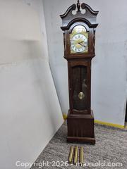 MaxSold Auction: Solid Grandfather Clock - Oshawa (Ontario, Canada) SELLER MANAGED Commercial Liquidation Online Auction - Bond Street West