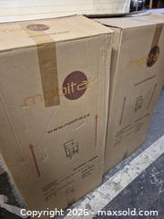 MaxSold Auction: Pair of Mobital Pina Counter Stools - Oshawa (Ontario, Canada) SELLER MANAGED Commercial Liquidation Online Auction - Bond Street West