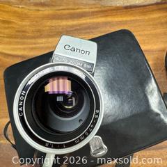 MaxSold Auction: Canon Zoom 518 Super 8 Movie Video Film Camera - Richmond Hill (Ontario, Canada) SELLER MANAGED Reseller Online Auction - Newkirk Road (STORAGE)