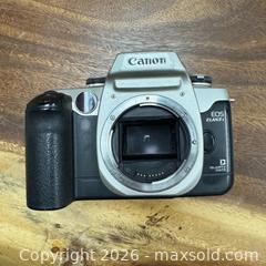 MaxSold Auction: Lot of 2 Canon Film Cameras EOS Elan 2 & 50D - Richmond Hill (Ontario, Canada) SELLER MANAGED Reseller Online Auction - Newkirk Road (STORAGE)