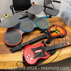 MaxSold Auction: Xbox/Playstation Guitar Hero Drums and Guitars - Richmond Hill (Ontario, Canada) SELLER MANAGED Reseller Online Auction - Newkirk Road (STORAGE)