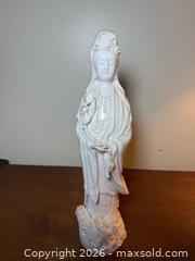 MaxSold Auction: 12”H Porcelain White Statue in Box A  - Richmond (British Columbia, Canada) SELLER MANAGED Downsizing Online Auction - Hollybank Drive
