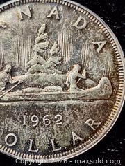 MaxSold Auction: 1962 Canadian Silver Dollar A - Richmond (British Columbia, Canada) SELLER MANAGED Downsizing Online Auction - Hollybank Drive