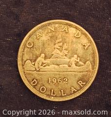 MaxSold Auction: 1962 Canadian Silver Dollar A - Richmond (British Columbia, Canada) SELLER MANAGED Downsizing Online Auction - Hollybank Drive