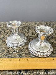 MaxSold Auction: Birks Sterling Candlesticks B - Richmond (British Columbia, Canada) PARTNER MANAGED Downsizing Online Auction - Hollybank Drive